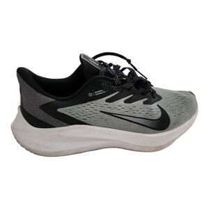 Nike Air Zoom Winflo 7 Men's Size 8.5  Running Shoes Gray Black White CJ0291-003